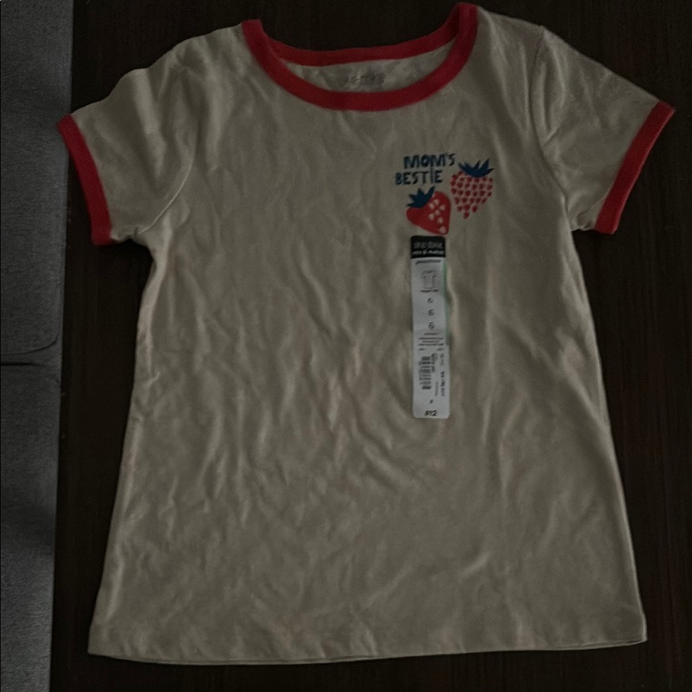 Okie Dokie Cream and Red Tank Top Casual Style
